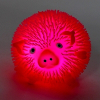 Ёжка &laquo;Свинка&raquo; световая, цвета МИКС