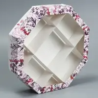 Коробка кондитерская, упаковка, For you, 27 х 27 х 5 см