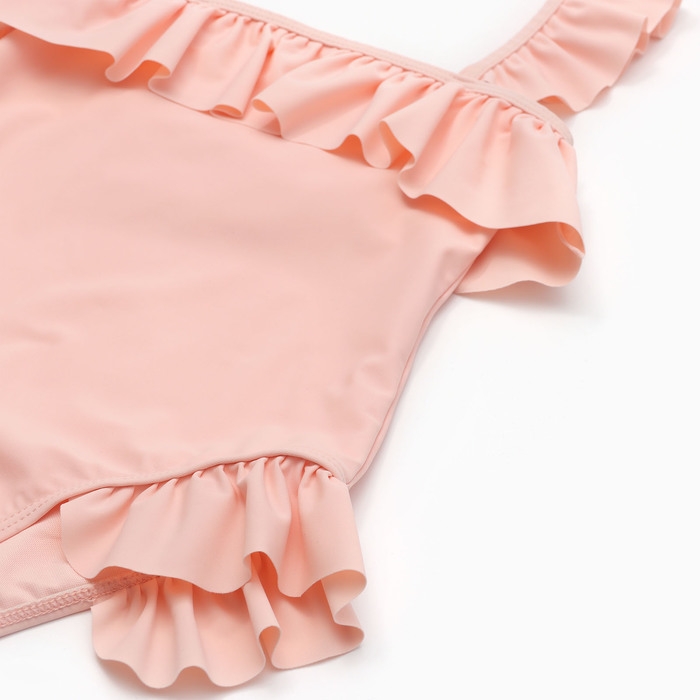 Купальник слитный детский MINAKU цвет розовый, рост 116-122 см