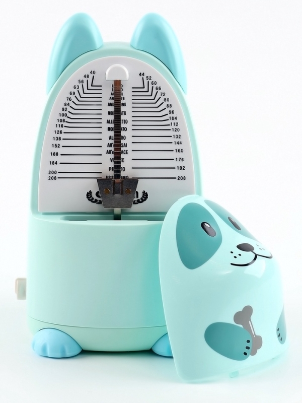 Метроном механический Корги, 40-208 ударов, 16 х 10 х 10 см