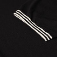 Джемпер мужской короткий рукав MINAKU REGULAR FIT: цвет чёрный, р-р 44