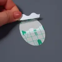 Пластырь для ног, набор - 6 шт., на клеевой основе, прозрачный