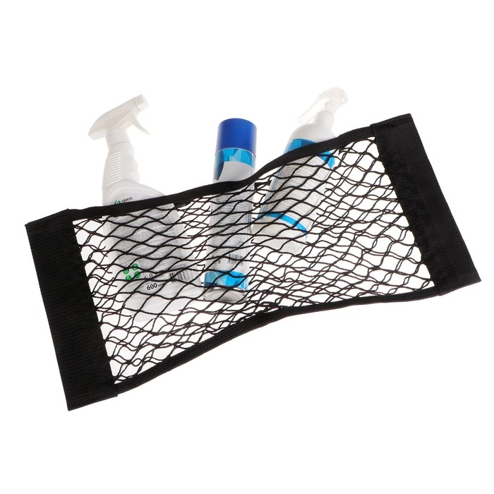 Сетка багажная TORSO для ниш, карман 25&times;50 на липкой ленте