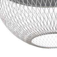 Светильник Lisa 1х40Вт Е27 небесный  26х26х32см