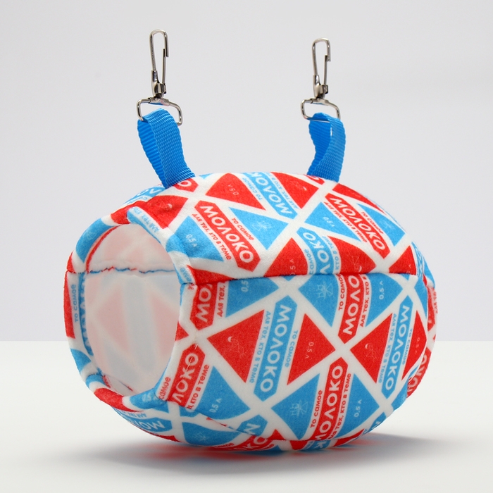 Подвесной тоннель-домик Подвесной тоннель-домик "Молоко", 18 х 14 х 14 см