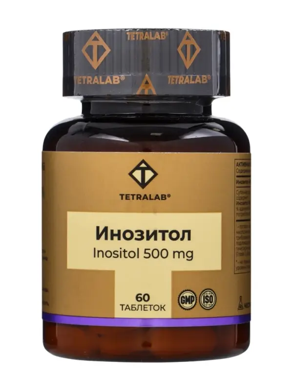 Инозитол TETRALAB, 500мг, таб. №60