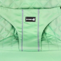 Шезлонг детский, кресло - качалка с игрушками для новорождённых &laquo;Крошка Я&raquo;, цвет зелёный