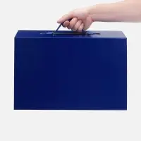 Коробка складная Holdfold, L, синяя