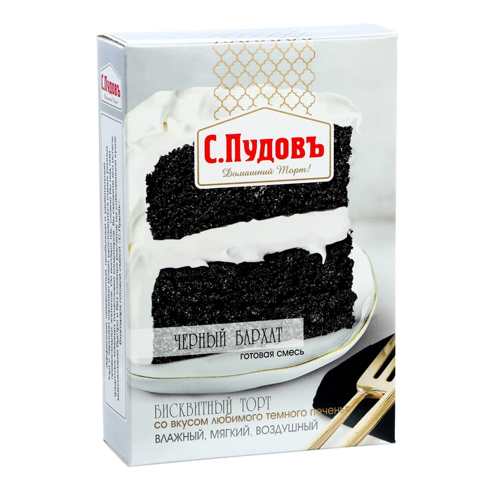 Готовая смесь Торт &laquo;Черный бархат&raquo; С.Пудовъ, 400 г
