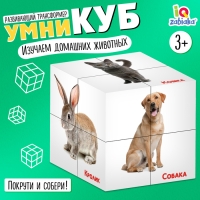 Развивающий трансформер &laquo;Умникуб: Домашние животные&raquo;, 3+
