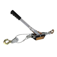 Лебедка рычажная ТУНДРА, двойное храповое колесо, тяга 2 т (подъем 0.8 т), трос 2 метра Лебедка рычажная ТУНДРА, двойное храповое колесо, тяга 2 т (подъем 0.8 т), трос 2 метра