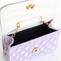 Сумка детская для девочки на молнии &laquo;Выбражулька&raquo;, цвет сиреневый