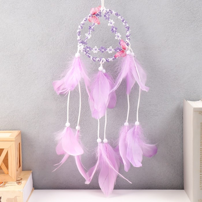 Ловец снов "Бабочки" МИКС 40х11 см