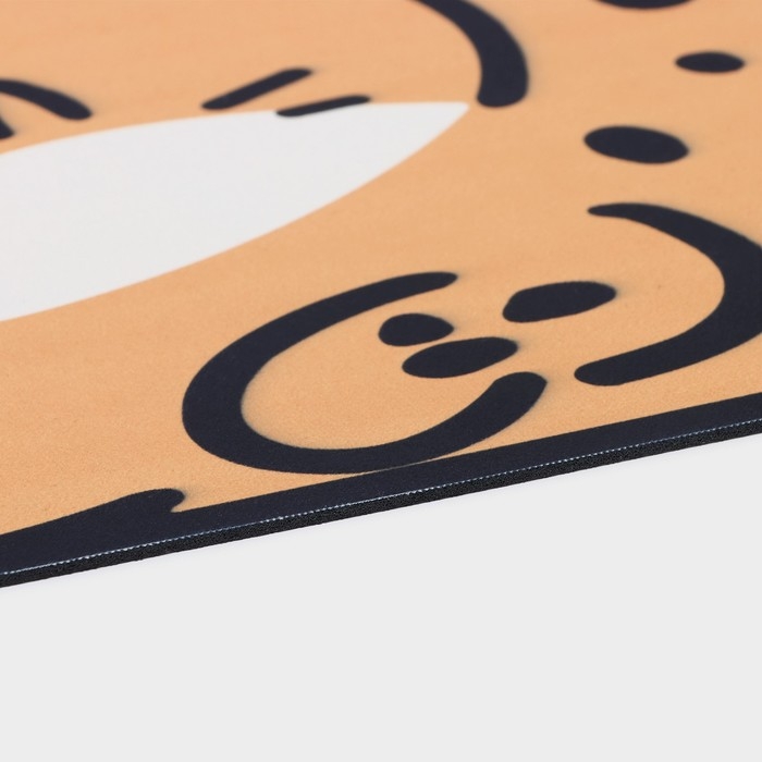 Коврик для дома Доляна &laquo;Тигр&raquo;, влаговпитывающий, 60&times;39 см