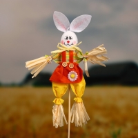 Огородное пугало &laquo;Заяц&raquo;, h = 50 см, МИКС, Greengo