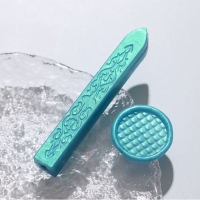 Сургуч для печати стержень "Бирюза" перламутр 1,1х1,1х9 см Сургуч для печати стержень "Бирюза" перламутр 1,1х1,1х9 см