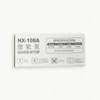 Компрессор воздушный Sea Star HX-108A прозрачный, 3 л/мин, 2,5 Вт