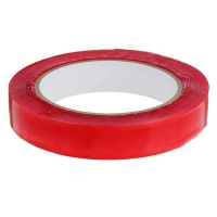 Клейкая лента TORSO, прозрачная, двусторонняя, акриловая, 20 мм х 5 м Клейкая лента TORSO, прозрачная, двусторонняя, акриловая, 20 мм х 5 м