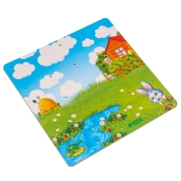 Настольная игра. Геоборд с доп. элементами &laquo;Полянка&raquo; 20х20 см