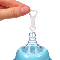 Бутылочка для кормления, ШГ &Oslash;50мм,300 мл, +6мес., цвет голубой