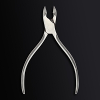Кусачки педикюрные &laquo;Premium&raquo;, скрытая пружина, 12,2 см, длина лезвия - 15 мм, цвет серебристый