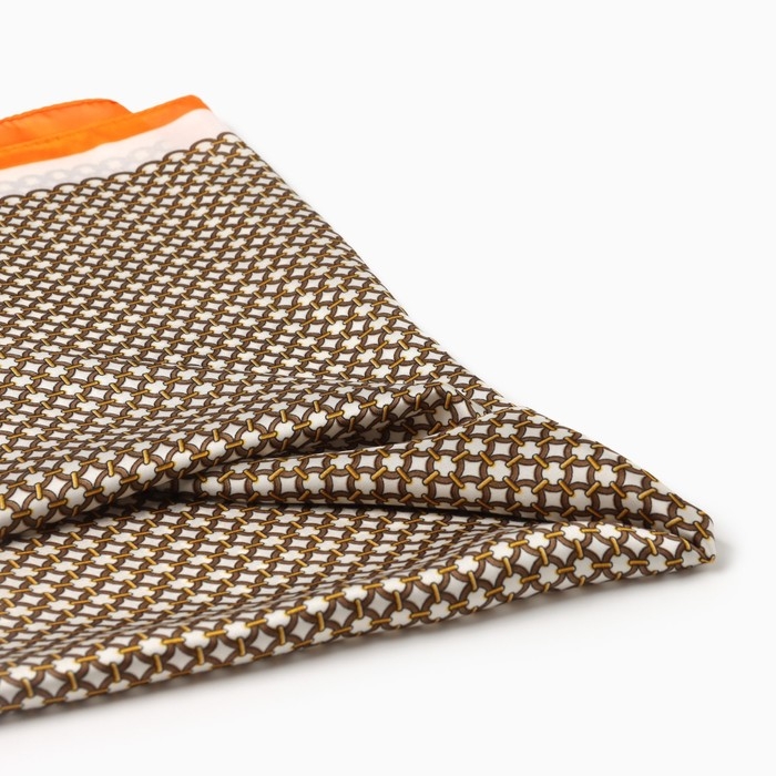 Платок женский MINAKU р-р 70*70 см, цв. оранжевый