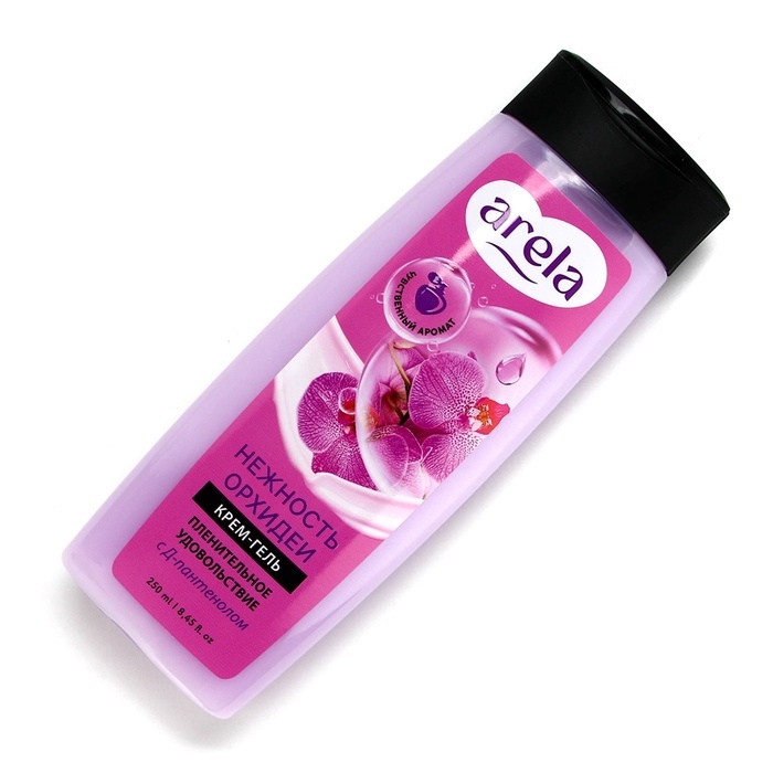Крем-гель для душа ARELA, 250 мл, аромат орхидеи Крем-гель для душа ARELA, 250 мл, аромат орхидеи