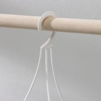 Кашпо уличное подвесное для цветов &laquo;Джулия&raquo;, 8 л, цвет белый