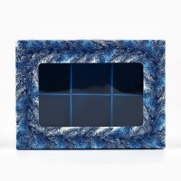 Коробка складная под 6 конфет &laquo;Морозная роскошь&raquo;, 13.5 х 9.8 х 3.8 см, Новый год