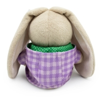 Мягкая игрушка &laquo;Зайка Ми&raquo;, в клетчатом пальто с капюшоном, 15 см