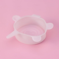 Набор крышек силиконовых Доляна &laquo;Черепашка&raquo;, 6 шт, d=19,2 см, d=15,7 см, d=14 см, d=11,2 см, d=9,2 см, d=6,2 см