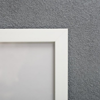 Фоторамка пластик Gallery 30х30 см, 641861 белый (пластиковый экран)