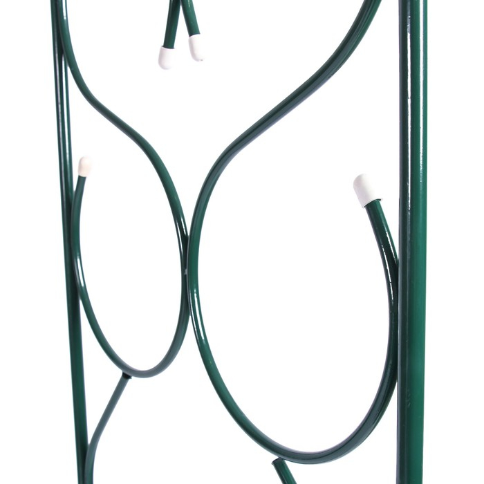 Арка садовая, разборная, 230 &times; 120 &times; 51 см, металл, зелёная