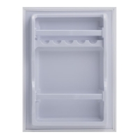 Холодильник OLTO RF-120T, двухкамерный, класс А+, 118 л, белый