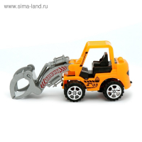 Грузовик радиоуправляемый &laquo;Эвакуатор&raquo;, с погрузчиком, работает от батареек, МИКС