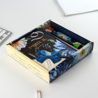 Подарочный набор «УЧИТЕЛЬ звучит гордо»: ежедневник и ручка-колокольчик (шариковая, синяя паста, 1 мм) Подарочный набор «УЧИТЕЛЬ звучит гордо»: ежедневник и ручка-колокольчик (шариковая, синяя паста, 1 мм)