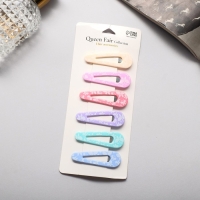 Невидимка для волос "Беатрис" (набор 6 шт) бабочки, 5 см Невидимка для волос "Беатрис" (набор 6 шт) бабочки, 5 см