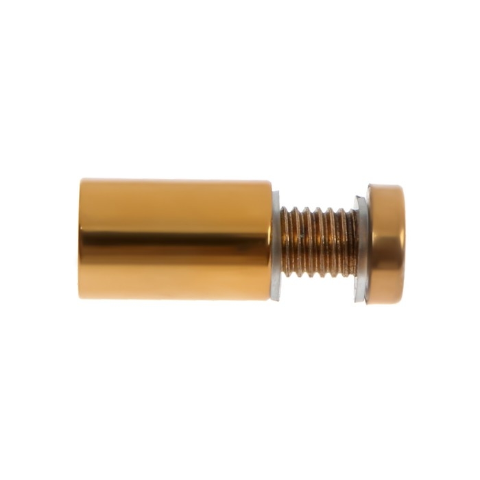 Дистанционный держатель для табличек, 16х30 мм, цвет золото,набор 6 шт. Дистанционный держатель для табличек, 16х30 мм, цвет золото,набор 6 шт.