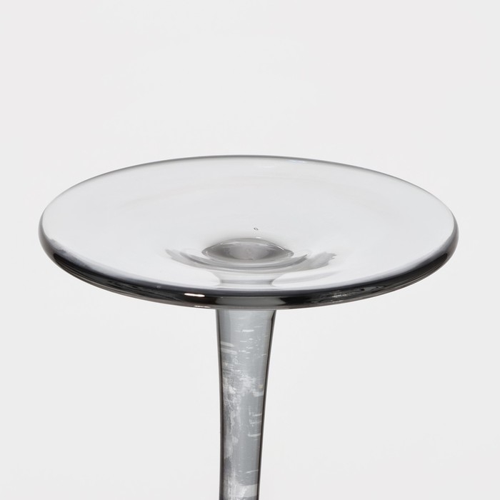 Набор бокалов для вина стеклянный Magistro &laquo;Дарио&raquo;, 500 мл, 10&times;25 см, 2 шт, цвет графит