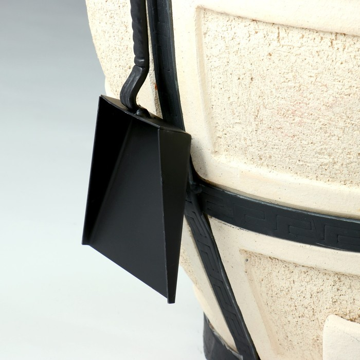 Тандыр "Сармат Большой" h-103 см, d-59, 125 кг, 8 шампуров, кочерга, совок