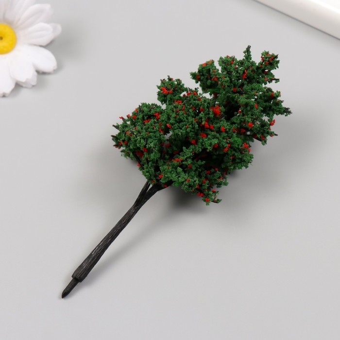 Искусственное растение для творчества пластик "Делоникс" 12 см