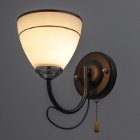 Бра 2026/1 E27 60Вт черный+хром 20х13,5х20 см Бра 2026/1 E27 60Вт черный+хром 20х13,5х20 см