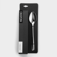 Набор столовых ложек из нержавеющей стали Magistro &laquo;Джентри&raquo;, длина 20,5 см, цвет серебряный