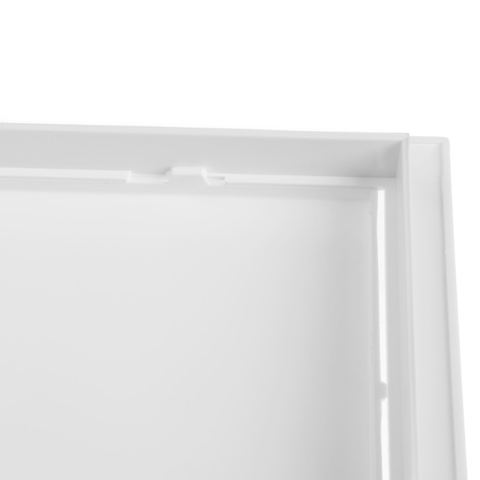 Люк ревизионный "ВИЕНТО" К019, 300 х 300 мм, со съемной дверкой, с ручкой, пластик