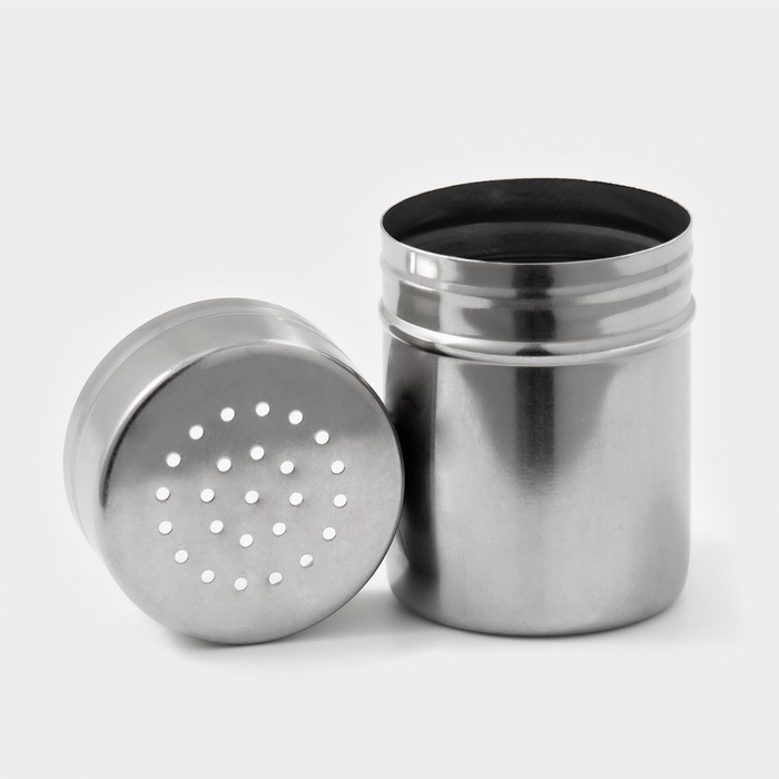 Солонка из нержавеющей стали &laquo;Элиас&raquo;, 120 мл, 5&times;7 см