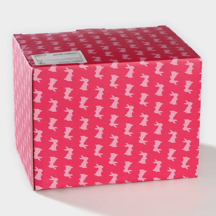 Чайник заварочный Доляна &laquo;Зайка&raquo;, 800 мл, цвет белый