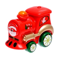 Железная дорога «Новогодний поезд», работает от батареек Железная дорога «Новогодний поезд», работает от батареек