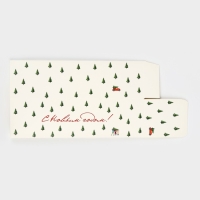 Коробка подарочная новогодняя складная &laquo;С Новым годом! &raquo;, 9.5 х 32.5 х 9.5 см, Новый год