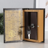 Сейф книга кожа с тиснением "Валютный фонд" 17х11х5 см Сейф книга кожа с тиснением "Валютный фонд" 17х11х5 см