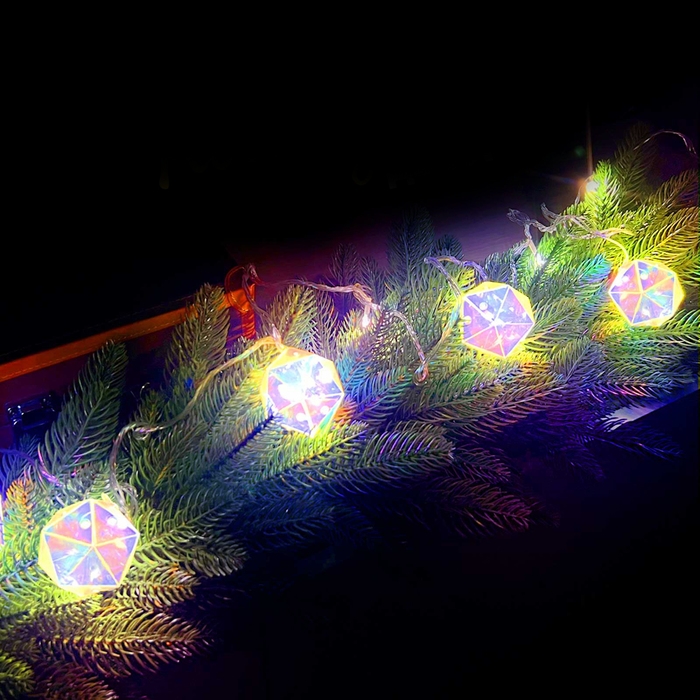 Набор для опытов &laquo;Новогодняя гирлянда&raquo;, МИКС, в пакете